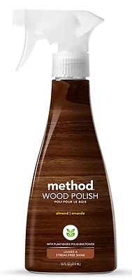 Method 01918 Wood for Good Wood Polish, Almond, 12 Oz