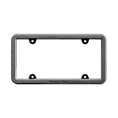 Black Polycarbonate License Plate Bumper Frame 8 X 13.5 In.