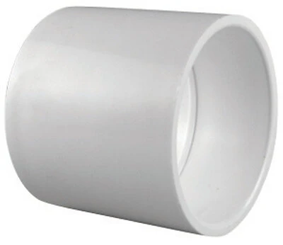 Schedule 40 PVC Coupling, 2-1/2 In., Slip x Slip