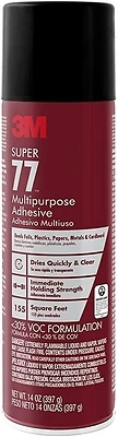 Super 77 14 Oz. Multipurpose Low Voc Spray Adhesive - Strong Bonding Solution