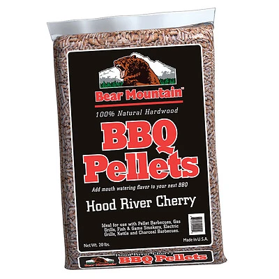 Bear Mountain BBQ FK13 Cherry Hardwood Pellets, 20 Lb.
