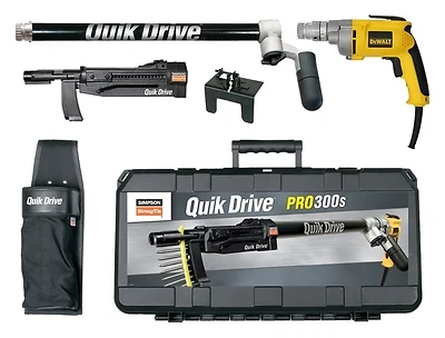 Quik Drive Pro300sd25k Decking System With Dewalt 2500 Rpm Motor