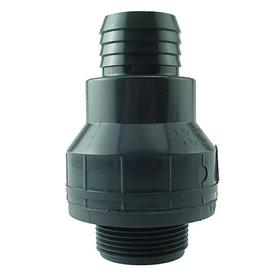Inline Sump Check Valve, Plastic, 1-1/2-In. MPT