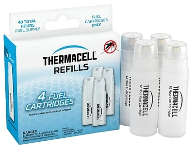 Thermacell C4 Butane Cartridge Refills, 4-Pack