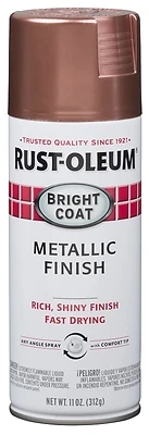 Rust-Oleum Stops Rust Bright Coat Metallic Spray Paint, Copper, 11 oz