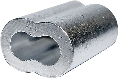 3/16 In. Aluminum Cable Ferrules (50-pack) Model 7670844, Durable & Reliable