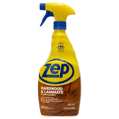 Zep ZUHLF32 Hardwood & Laminate Floor Cleaner, 32 Oz. Spray