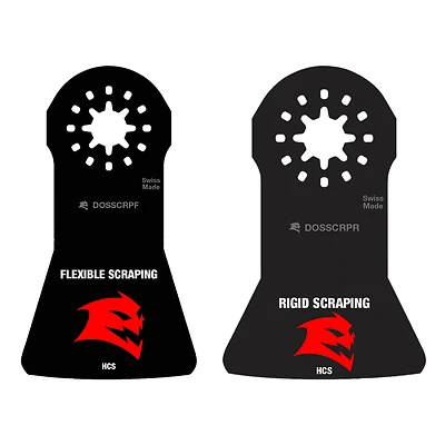 Diablo DOSSCRP2 Oscillating Scraper Set, Bi-Metal, Starlock, 2-Pc.