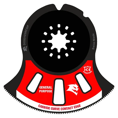 Diablo DOS3125RCGP Starlock Carbide Oscillating Blade, 3-1/8 In.
