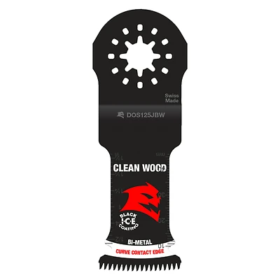 Diablo DOS125JBW3 Starlock B-Metal Oscillating Tool Blades, Clean Wood, 1-1/4-In., 3-Pk.