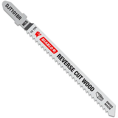 T-Shank Jigsaw Blade, High Carbon Steel, 10 Tooth, 4-In., 5-Pk.