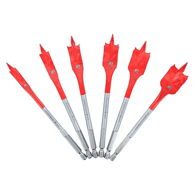 Diablo DSP2920-S6 SPEEDemon Spade Bit Set, 6-Piece