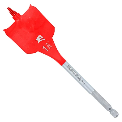 Diablo DSP2160 SPEEDemon Spade Drill Bit, 1-3/8 x 6-In., Hex Shank