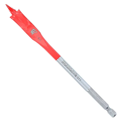 Diablo DSP2050 SPEEDemon Spade Drill Bit, 1/2 x 6-In., Hex Shank
