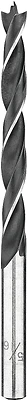 5/16 Inch Brad Point Drill Bit - High Speed Steel, 4-3/4 Inch Length