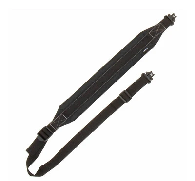 Rifle Sling With Swivels, Padded, Black
