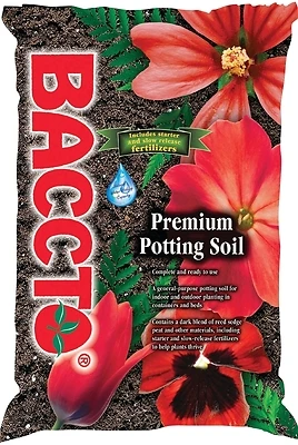 Baccto 1227P Premium Potting Soil, 8 Qt.