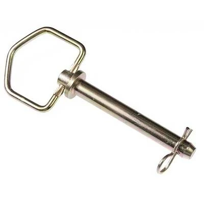 Hitch Pin, Zinc-Plated Steel, 3/4 x 4-1/4-In.