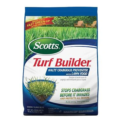 Scott's Turf Builder 31115 Halts Crabgrass Preventer with Lawn Food, 40.05 Lbs.
