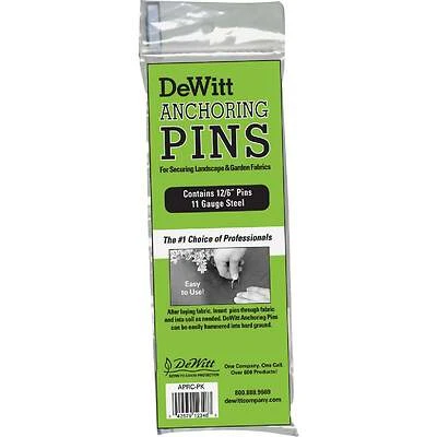 DeWitt APRC Anchor Pins, 6 In. Steel, 12-Pk.
