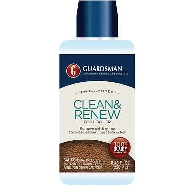 Guardsman Clean & Renew No Scent Leather Cleaner 8.45 oz. Cream