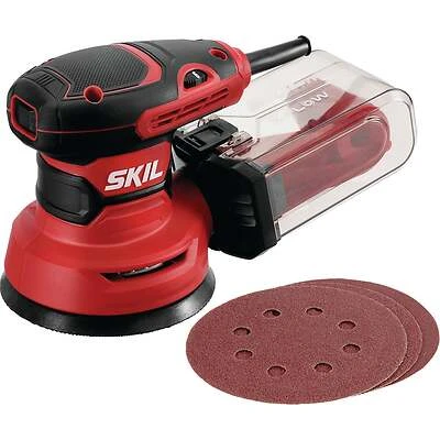 Skil SR211601 Random Orbit Sander, Variable-Speed, 2.8-Amp, 5 In.