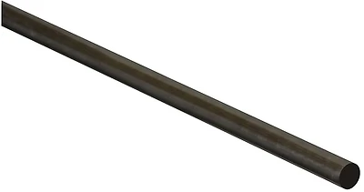 Smooth Steel Rod, 1/2 x 36 In.
