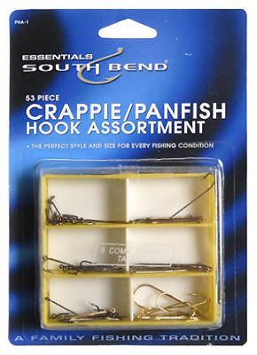 53-piece Crappie & Panfish Hook Kit Assortment With Utility Box