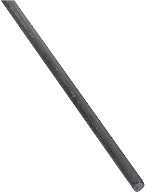 National Hardware N215-293 Smooth Steel Rod, 3/8 In. x 72 In.
