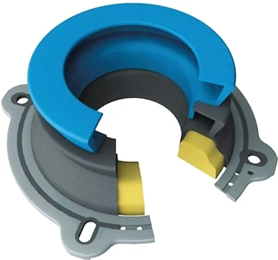Next by Danco 10826X Perfect Seal Toilet Wax/Rubber Ring, Universal