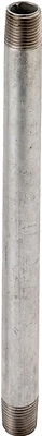 1/2 Inch X 8 Inch Galvanized Standard Pipe Nipple - Quality Steel Construction