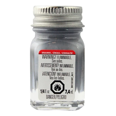 Testors 1138TT Gloss Gray Enamel Paint, 0.25 Oz
