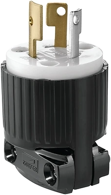 Eaton Wiring Devices WD4720 Twist Lock Plug, NEMA L5-15, 15A 125V