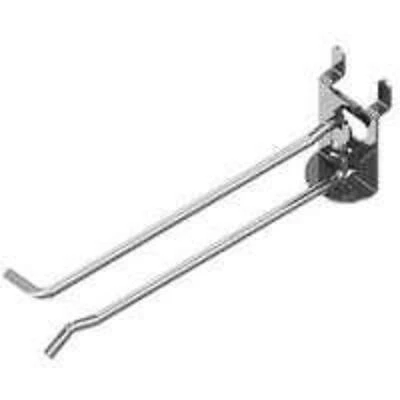 R35k-8k 8 In. Black Fastwist Scan Hook, Galvanized, 100 Pk