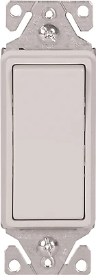 15 Amp 120-volt/277-volt Heavy-duty 3-way Lighted Rocker Switch - Eaton 7513w-box