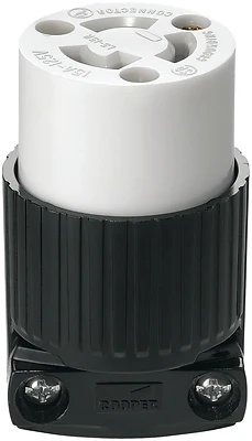 Eaton Wiring Devices WD4729 Twist Lock Connector, 15A 125V