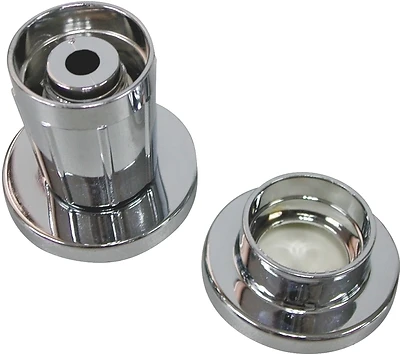 ProSource PMB-004 Shower Rod Flange, Adjustable, Chrome, 1 In.