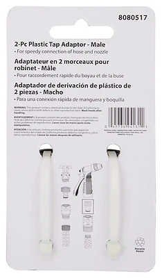 Gc545-2 3/4 Inch Male Plastic Tap Adapter For Quick Connector