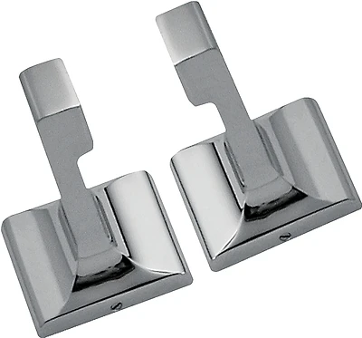 L711-26-03 Bright Chrome Towel Bar Post For 3/4 Inch Square Bars