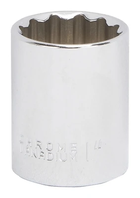 1 Inch 12 Point Standard Socket, 1/2 Inch Drive, Model Mt6518369