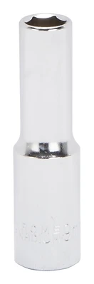 3/8 Inch Drive Deep Socket 9 Millimeter 6 Point Chrome Vanadium Steel