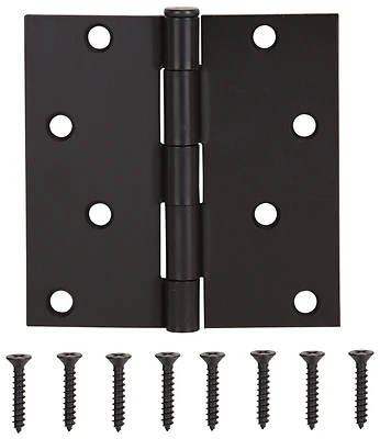 20339orx 4 Inch Oil Rubbed Bronze Residential Square Hinge