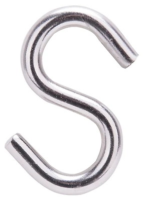 Mintcraft Lr379 2-1/2 In. Stainless Steel Large Open S-hook, Pack Of 10