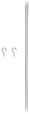ProSource LR102 Screen Door and Gate Spring, 13/32 In. x 16-1/8 In., Zinc