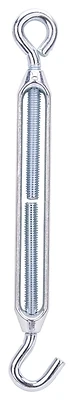 Lr339 Zinc Hook/eye Turnbuckle, 3/8 X 15 In, Pack Of 10