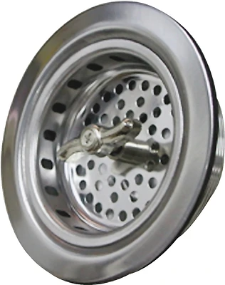 Spin-lock Stainless Steel Sink Strainer Assembly Model 122048