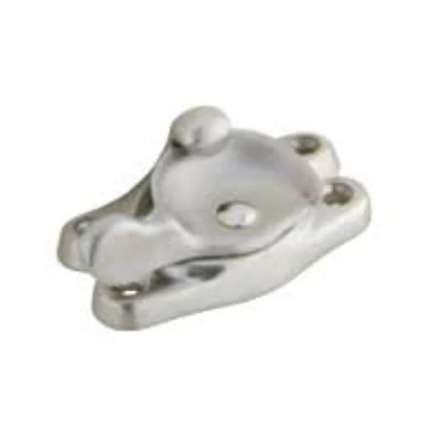 07a3 Sash Crescent Lock Aluminum Brass 2-9/16" X 15/16" Base