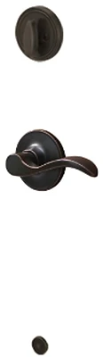 Jh59sev716lh Aged Bronze Seville Left Handed Interior Handleset