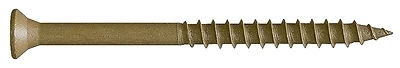 0356179 No. 9 X 3 In. Tan Bugle Head Deck Screws 1750 Pk With T25 Bit