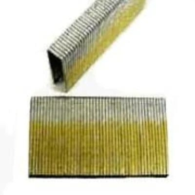 7/16 In. X 1-1/2 In. 16 Gauge Electro Galvanized Crown Staple